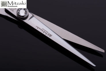 Linkshandschere MITZAKI-Niiyami diamond,in 5.5 ZOLL oder 6.0 ZOLL, HOHLSCHLIFF, für alle Coiffeure die das beste wollen, fester Fingerhaken, Premium - HOHLSCHLIFF